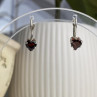 925 Sterling Silver Spessartine 
