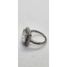 925 Sterling Silver CZ Ring Size 7