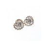 925 Sterling Silver Gold Plated CZ 