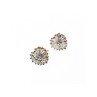 925 Sterling Silver Gold Plated CZ 