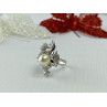 925 Sterling Silver Pearl & CZ Ring Size 6