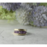 925 Sterling Silver Purple Tourmaline Ring Size 7