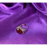 925 Sterling Silver Carnelian Ring Size 6.5