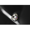 925 Sterling Silver Topaz, Amethyst & Peridot Ring Size 7