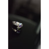 925 Sterling Silver Topaz, Amethyst & Peridot Ring Size 7