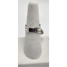 925 Sterling Silver Nephrite Ring Size 7.5