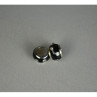 925 Sterling Silver Black Enamel & CZ Earrings