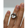 925 Sterling Silver CZ Ring Size 4