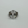 925 Sterling Silver CZ Ring Size 4