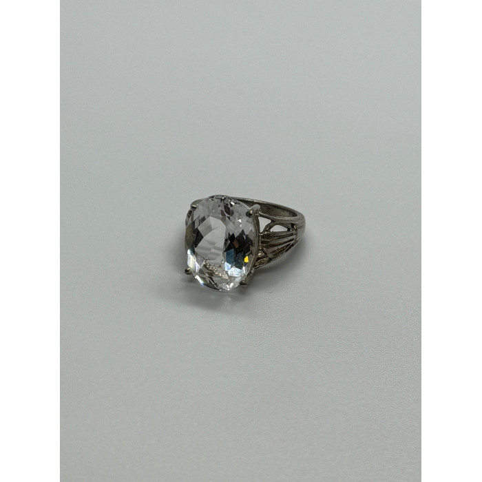 925 Sterling Silver CZ Ring Size 4