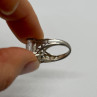 925 Sterling Silver CZ Ring Size 4