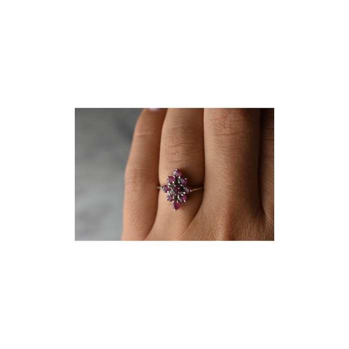 925 Sterling Silver Pink Topaz 