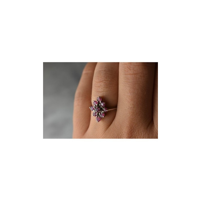 925 Sterling Silver Pink Topaz 