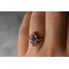 925 Sterling Silver Pink Topaz 