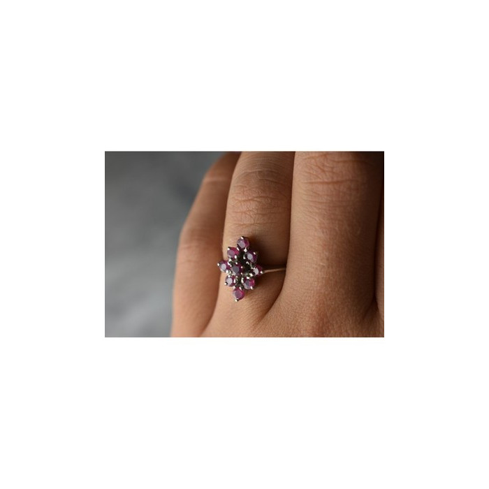 925 Sterling Silver Pink Topaz 