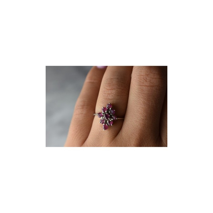 925 Sterling Silver Pink Topaz 