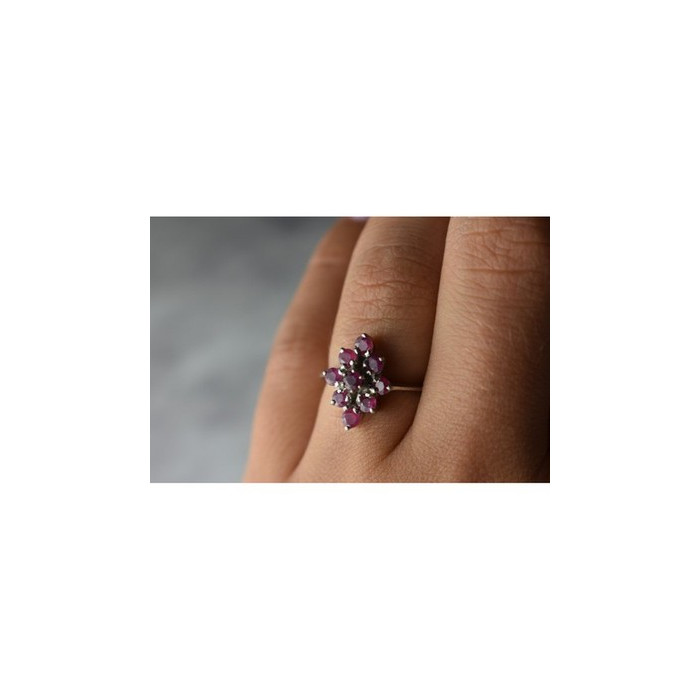 925 Sterling Silver Pink Topaz 