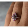 925 Sterling Silver Pink Topaz 