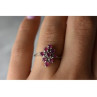 925 Sterling Silver Pink Topaz 