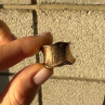 925 Sterling Silver Gold Plated Ring Size 6