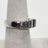 925 Sterling Silver Peridot Tourmaline Ring Size 7