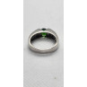925 Sterling Silver Peridot Tourmaline Ring Size 7