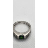 925 Sterling Silver Peridot Tourmaline Ring Size 7