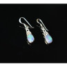 925 Sterling Silver Multicolor Jasper Earrings