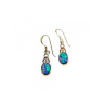 925 Sterling Silver Multicolor Jasper Earrings