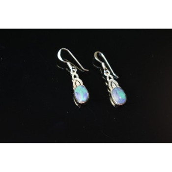 925 Sterling Silver Multicolor Jasper Earrings