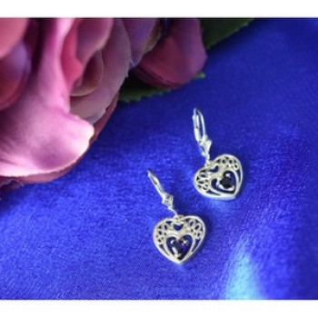 925 Sterling Silver Sapphire 