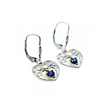 925 Sterling Silver Sapphire 