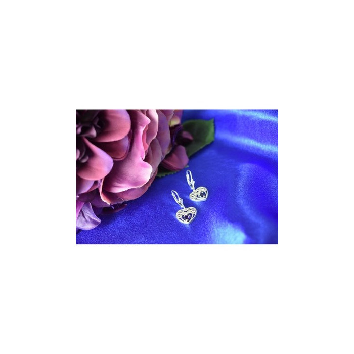 925 Sterling Silver Sapphire 