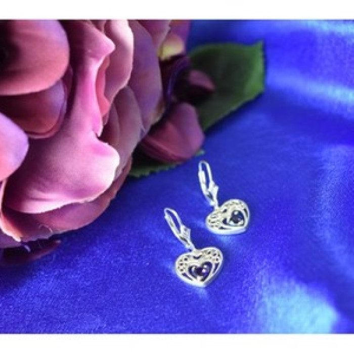 925 Sterling Silver Sapphire 