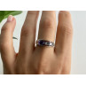 925 Sterling Silver Tourmaline Ring Size 8
