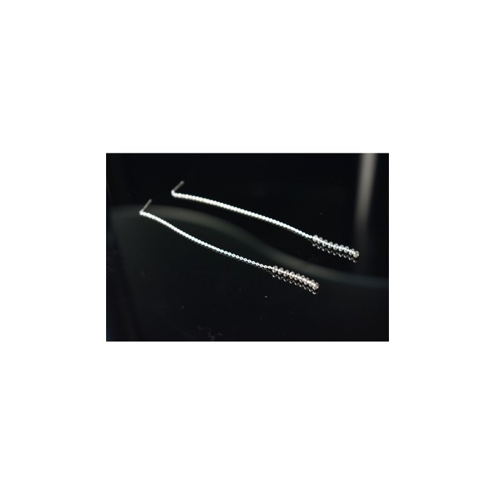 925 Sterling Silver Broach Earrings