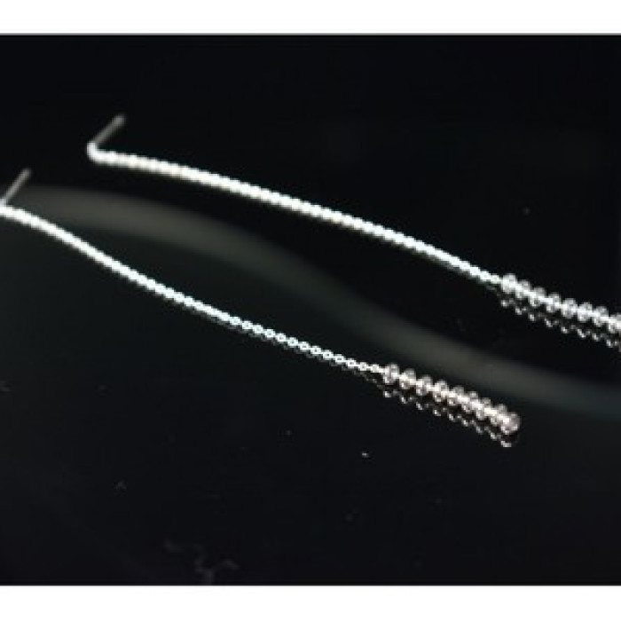 925 Sterling Silver Broach Earrings