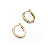 925 Sterling Silver Gold Plated Earrings