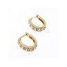 925 Sterling Silver Gold Plated Earrings