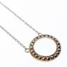 925 Sterling Silver Marcasites Pendant Necklace