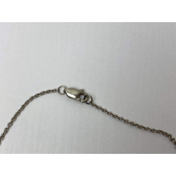 925 Sterling Silver Marcasites Pendant Necklace