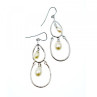 925 Sterling Silver Pearls Earrings