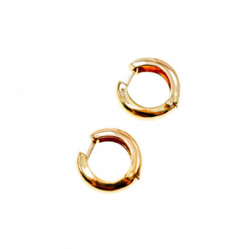 925 Sterling Silver Gold Plated Earrings