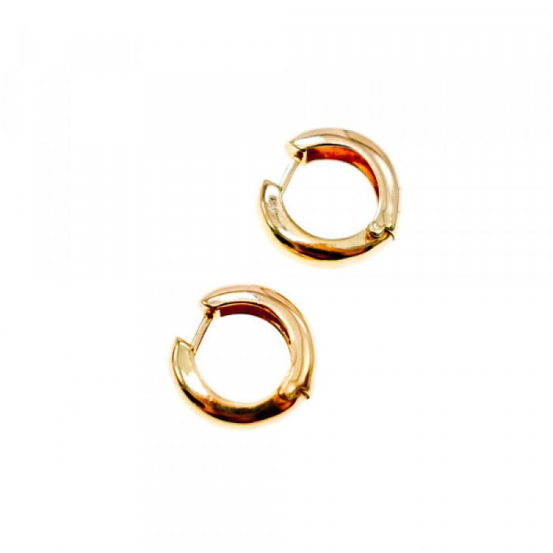 925 Sterling Silver Gold Plated Earrings