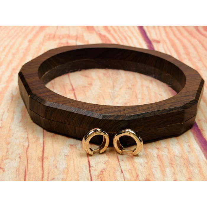 925 Sterling Silver Gold Plated Earrings