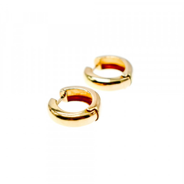 925 Sterling Silver Gold Plated Earrings