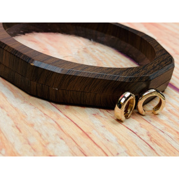 925 Sterling Silver Gold Plated Earrings