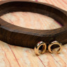 925 Sterling Silver Gold Plated Earrings