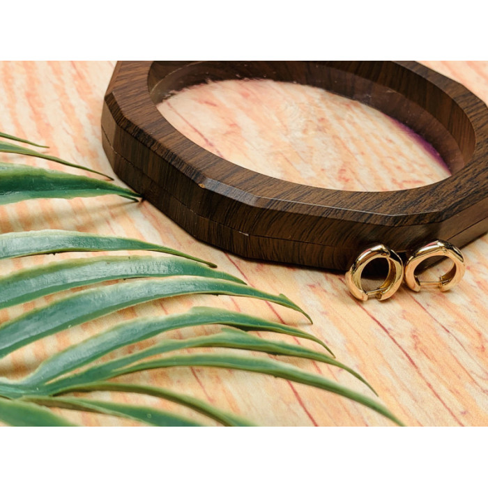 925 Sterling Silver Gold Plated Earrings