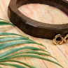 925 Sterling Silver Gold Plated Earrings
